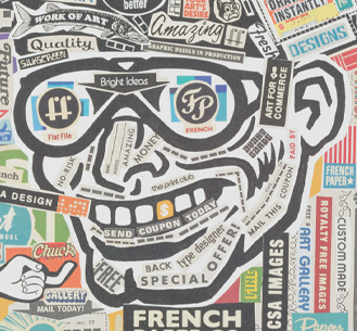 French Paper Mind Over Scatter Poster